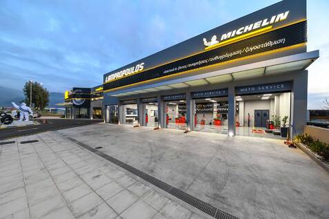 Project : Lampropoulos Tires, New Store, Glafkou Str., Patras